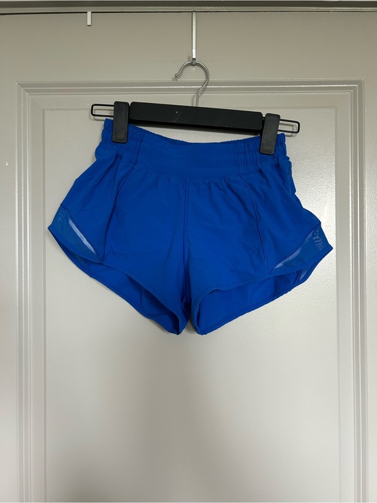 lululemon athletica Pants - lululemon athletica Women's Hotty Hot Athletic Running Shorts in Electric Blue